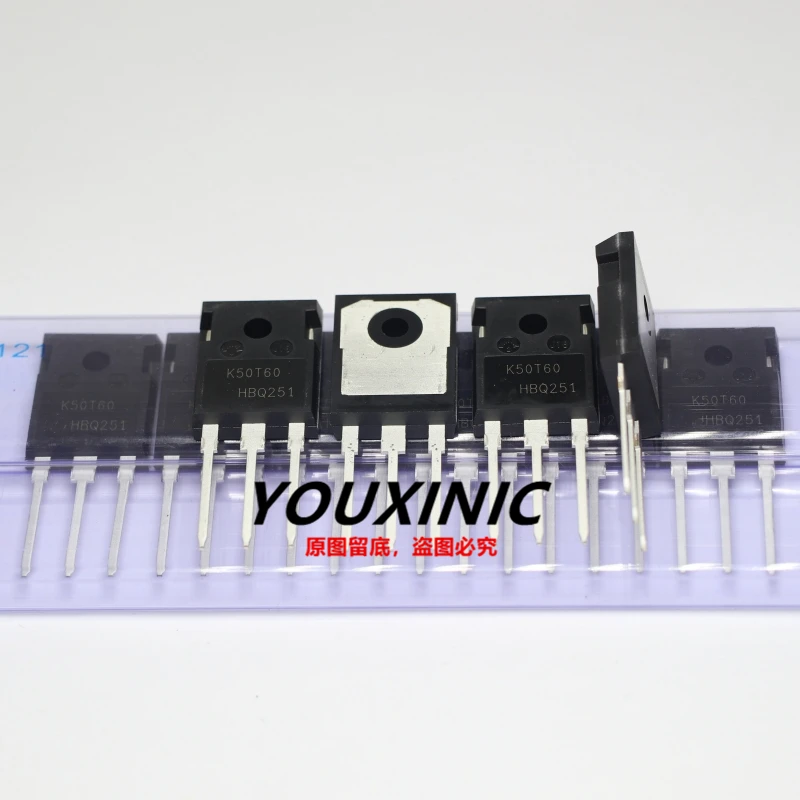 YOUXINIC 2019+ 100% new imported original  IKW50N60T K50T60 TO-247 triode IGBT tube 50A600V channel N