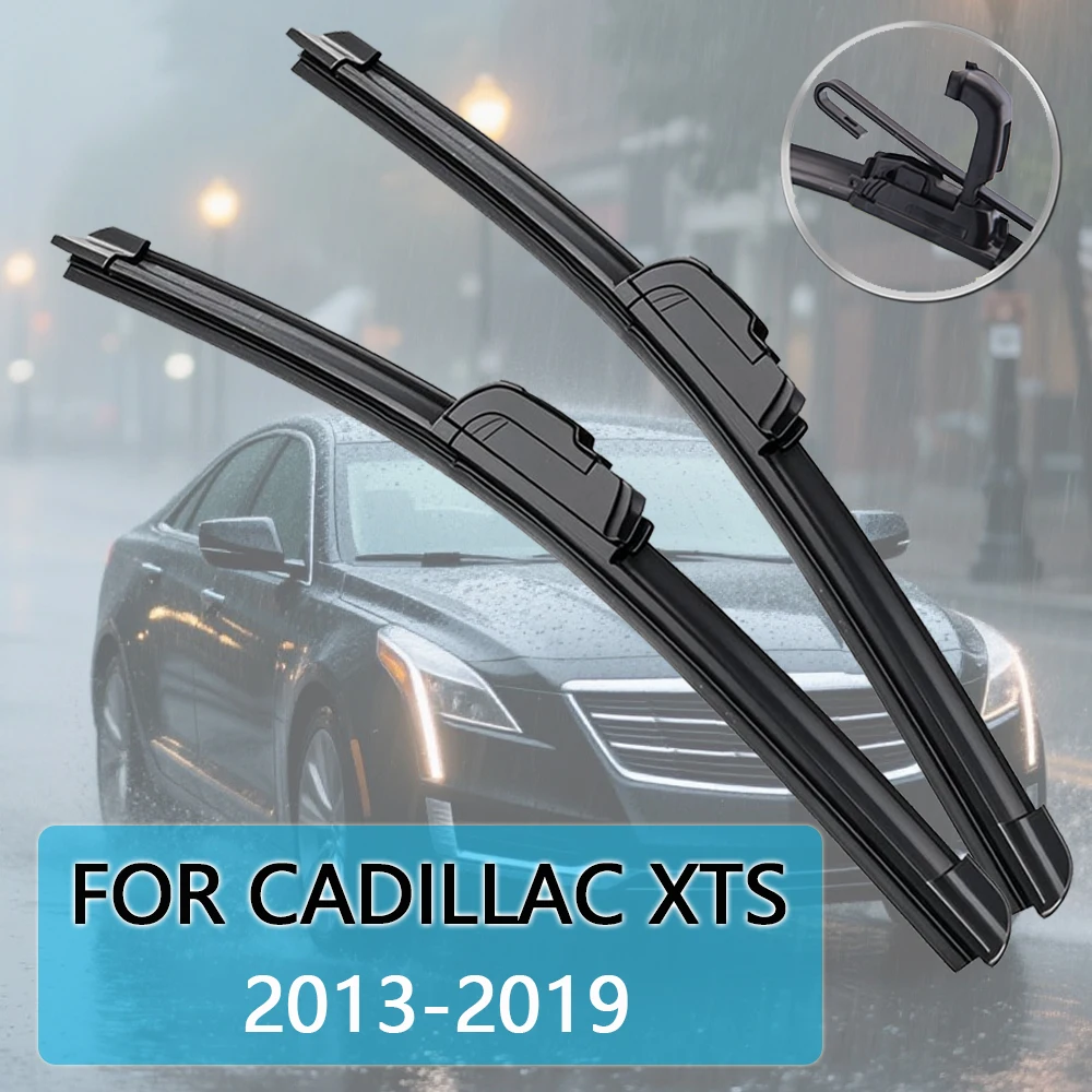 

Для Cadillac XTS 2013-2019 26 ''+ 18'' автомобильные щетки стеклоочистителя передние дворники подходят U-образный крючок рычаг лобового стекла авто KOSOO щетки стеклоочистителя