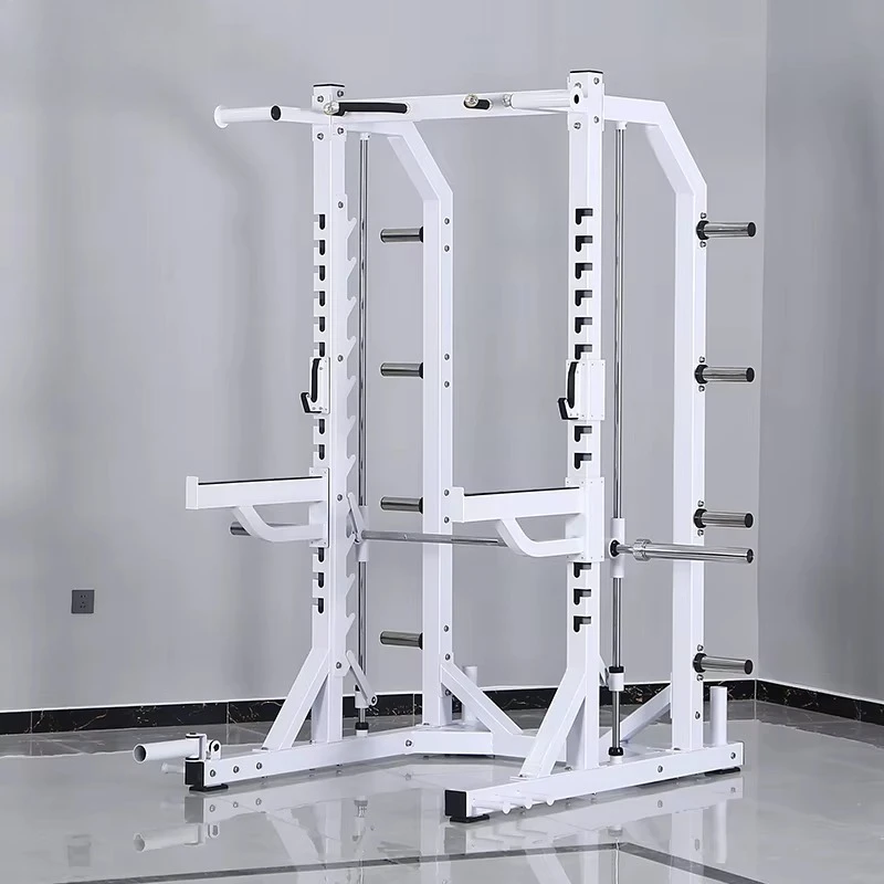 Gym Machine Squat Rack All in One Multi-Functional Gym Machine Cable Crossover Machine