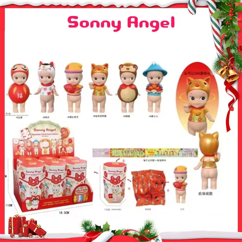 Sunny Angel Good Luck New Year Series Handmade Fashion Dolls Handmade Tabletop Decoration Christmas Birthday Toy Gifts