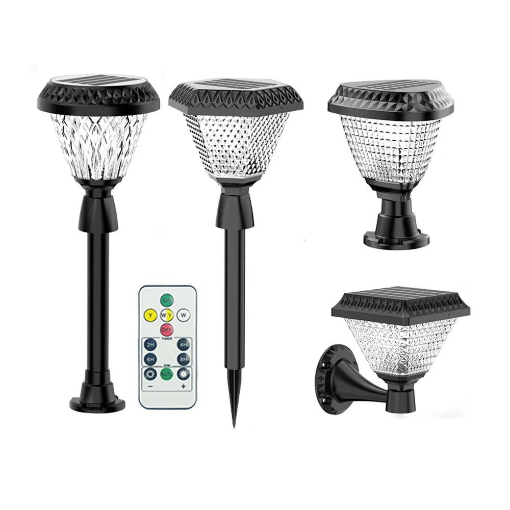 

CHAOYIDIAN 5W 5000K Daylight LED Solar Garden Lamp IP65 Waterproof Outdoor Wireless Control Multi-Functional High Brightness