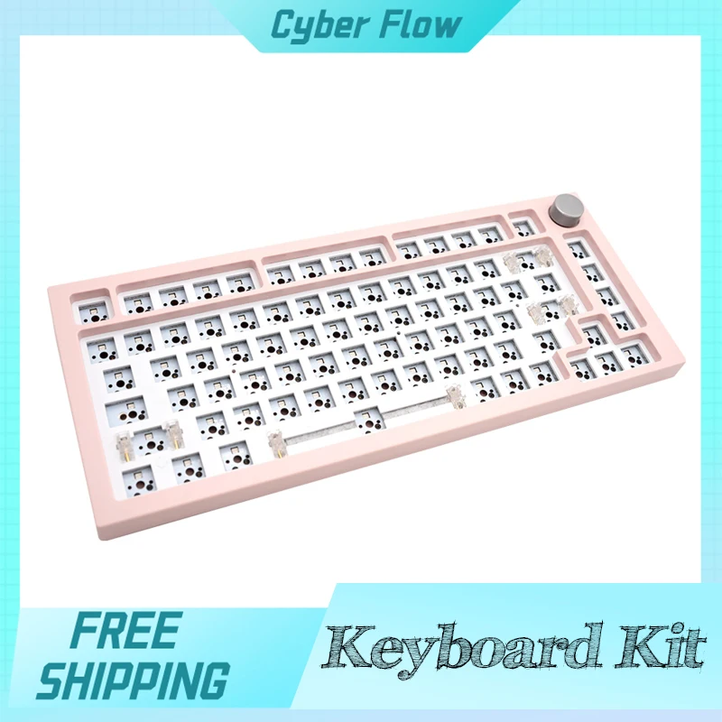 

75% Keyboard Kit Next Time 75 Keyboard Kit Nexttime X75 Gasket Mechanical Customized Hot Swappable Pcb Rgb Keydous Type C