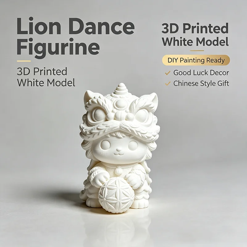 ตุ๊กตาสิงโตจีนสำหรับระบายสีเอง - Art Craft Lion บทวิจารณ์และราคา