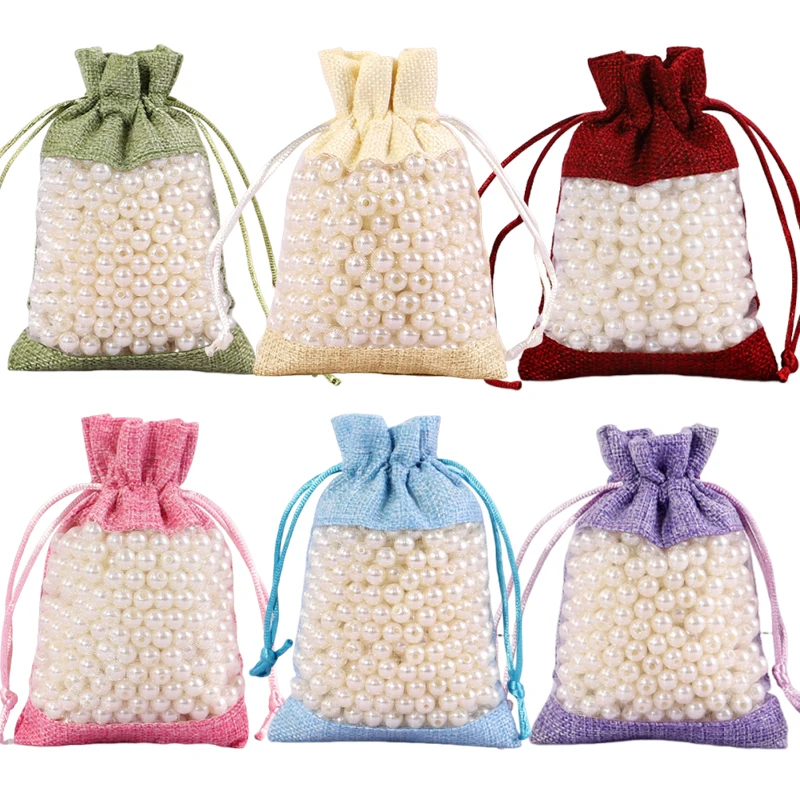 Wedding Supply List - Sacs en Organza avec cordon de