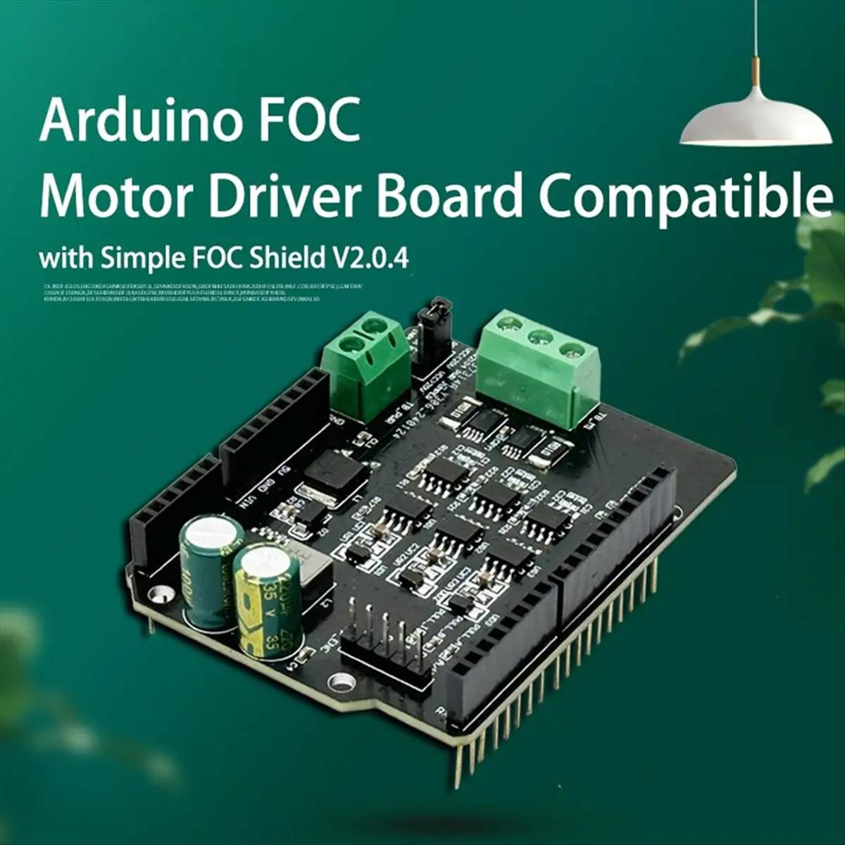 Top Sale For FOC Brushless Motor Driver Board Compatible with Simple FOC Shield V2.0.4