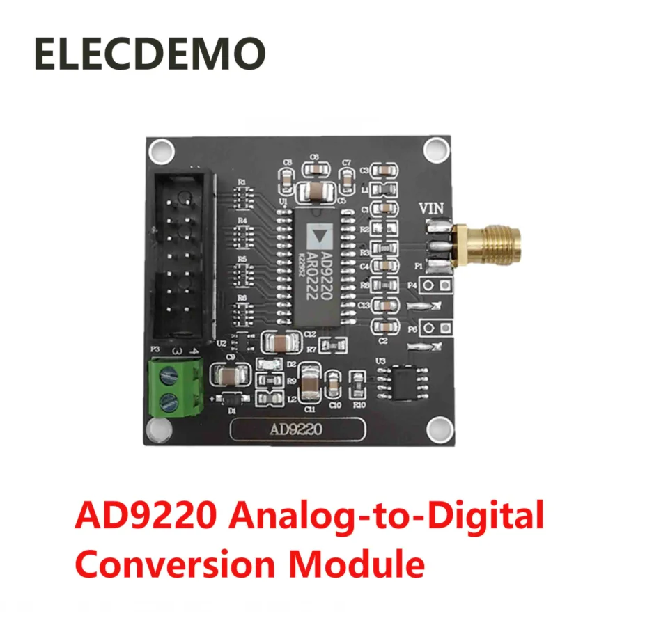 

AD9220 12-bit ADC Module High-Speed AD Data Acquisition Module 10MSPS Sampling Rate