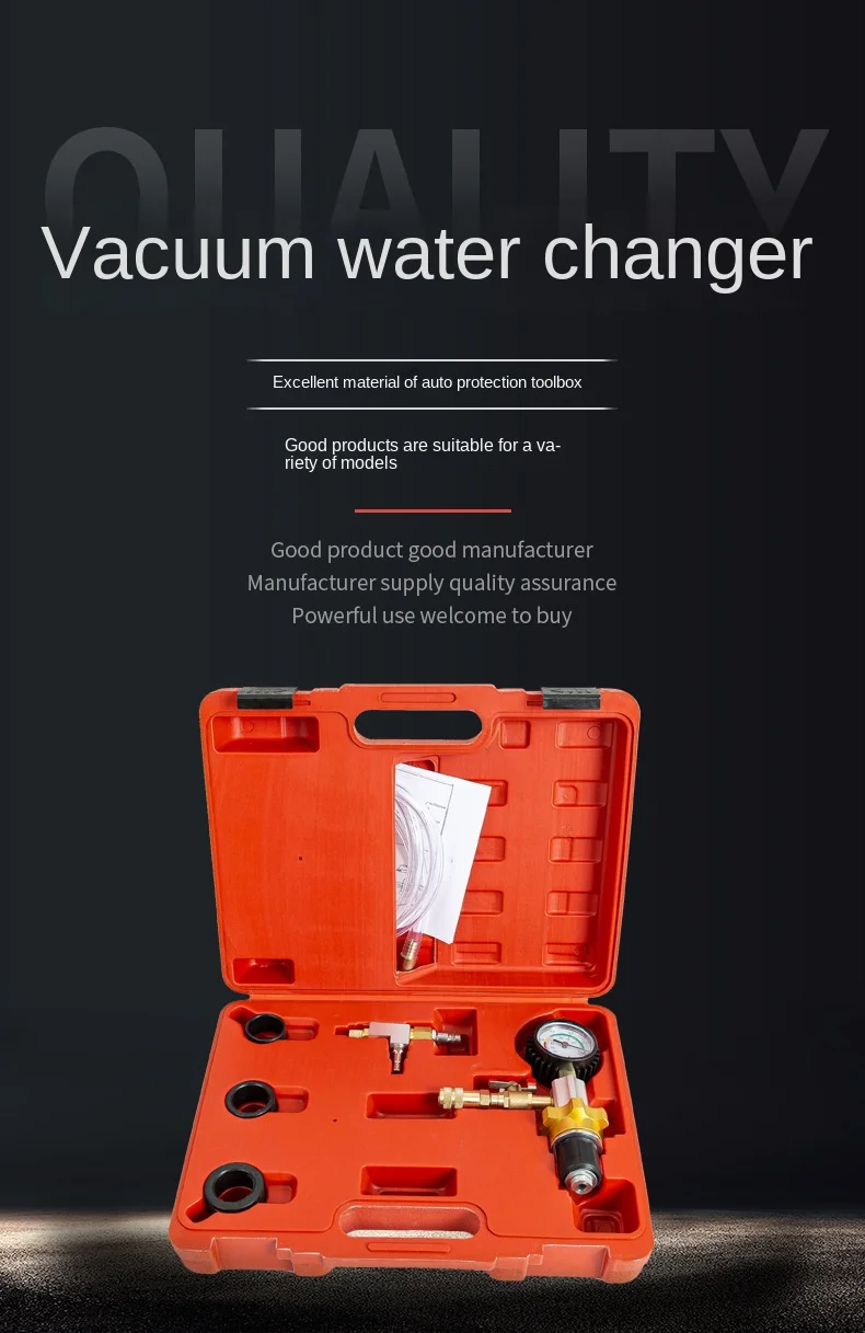 

Vacuum Water Tank Changer Car Cooling Antifreeze Replacement Tool Filler Machine Equipment Vacuum