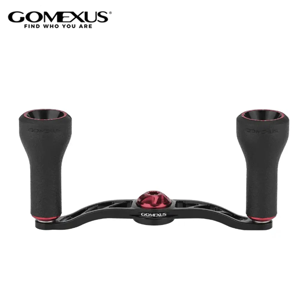 Image of Gomexus 100 mm Aluminium-Rollengriff mit TPE-Knopf für Shimano Bantam Metanium Daiwa Steez Abu Garcia Okuma Baitcasting DC-S20