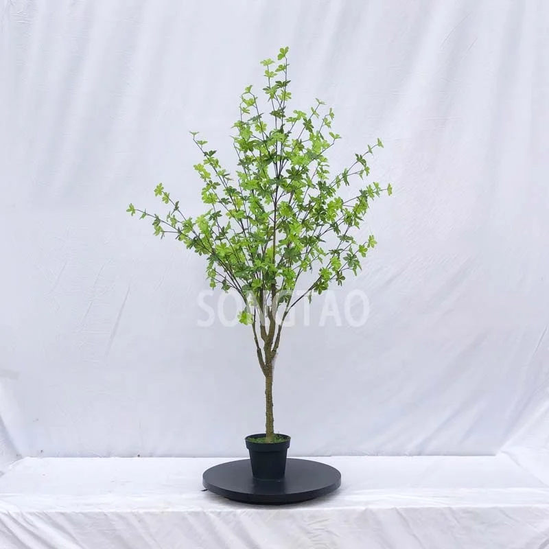 custom.songtao Home Decor Artificial Plants Trees Potted Plastic Plants Planters Landscaping Indoor Tree Olive Tree