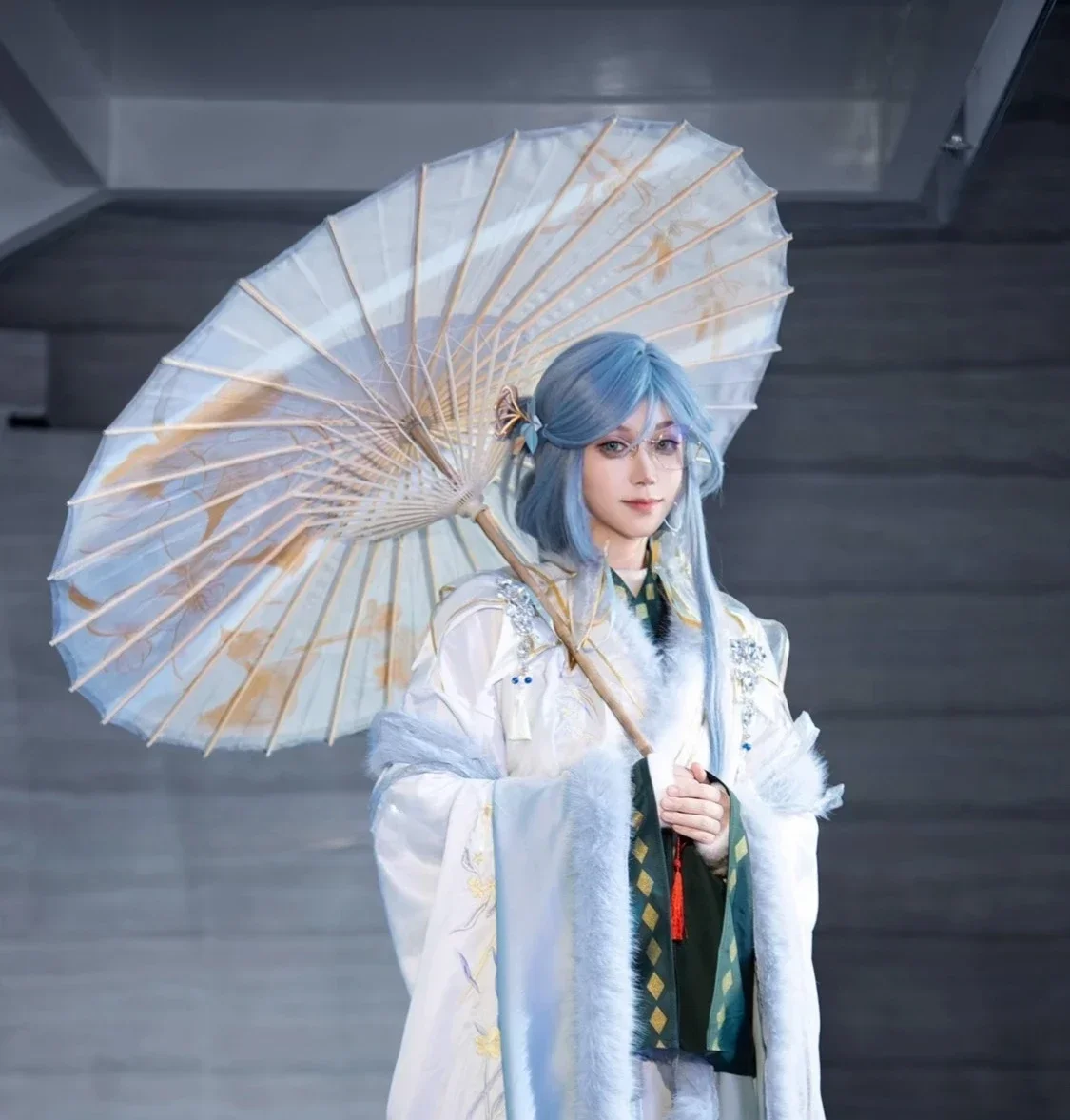 Zhang Miao Umbrella Props Game Ashes of The Kingdom Cosplay Halloween Christmas Party Props for Comic Show
