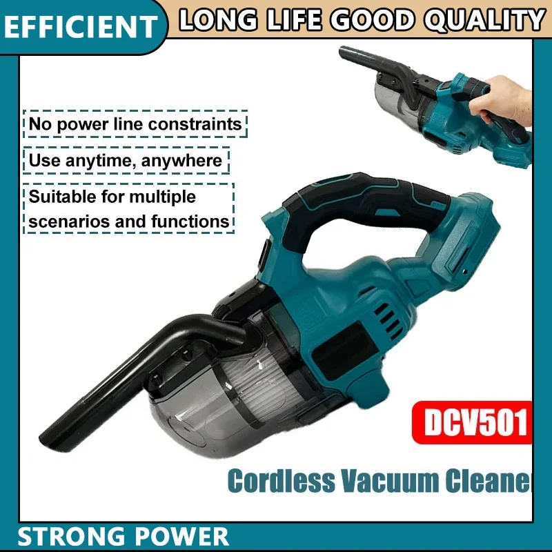 

Беспроводной ручной пылесос Fit Makita 18В для уборки шерсти животных, мощный инструмент для сбора пыли с пола, ковров и автомобилей