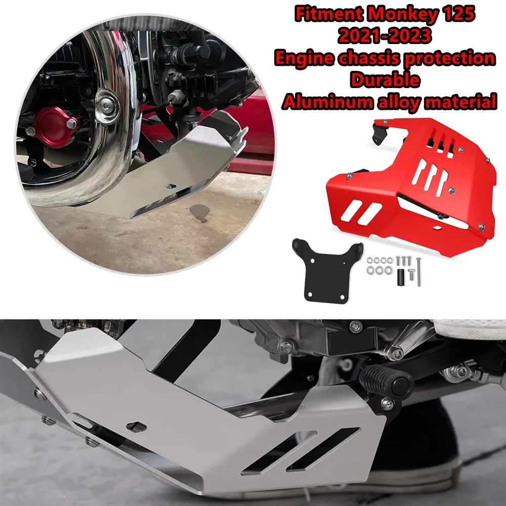 NEW For Honda MONKEY 125 2021-2023 Motorcycle Accessories monkey 125 Engine Chassis Protection cover Guard Bottom Skid Plate