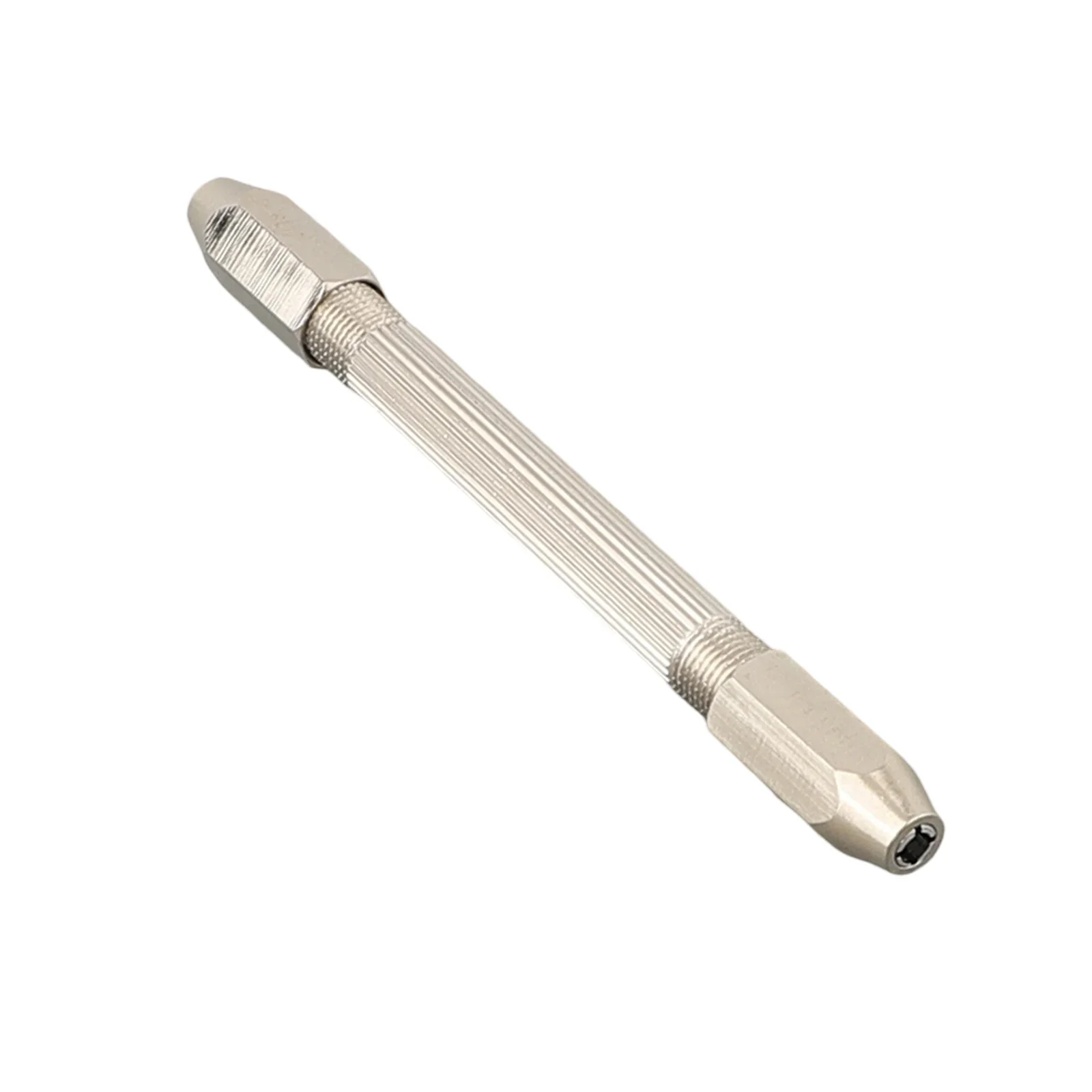 Double-Head Jewelry Craft Hand Pin Hole Drill Jewelers Burs Drilling Reamer Chuck Clamp 0-3.1mm Mini Hand Twist-Drill Chuck ﻿