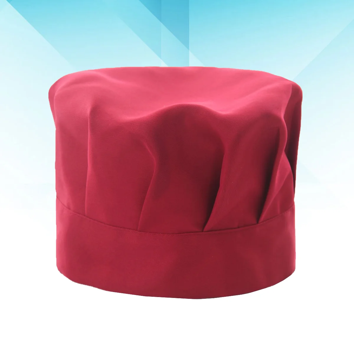 Chapeau de travail réglable pour restaurant et hôtel, chapeau mob rouge, chapeau champignon, tissu bouffant, salle plus lente, 1PC