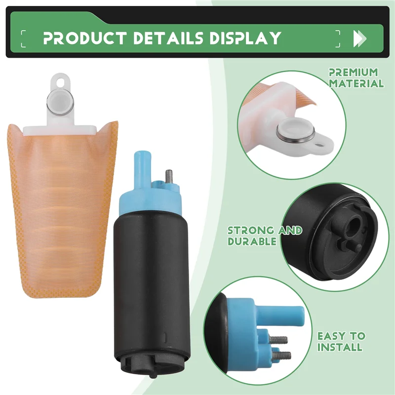 Superior-15100-57B10 Pompa carburante motore auto per Suzuki Mitsubishi Walbro Delphi Airtex E2111 Delphi: EP0318 FE0189 FE0204