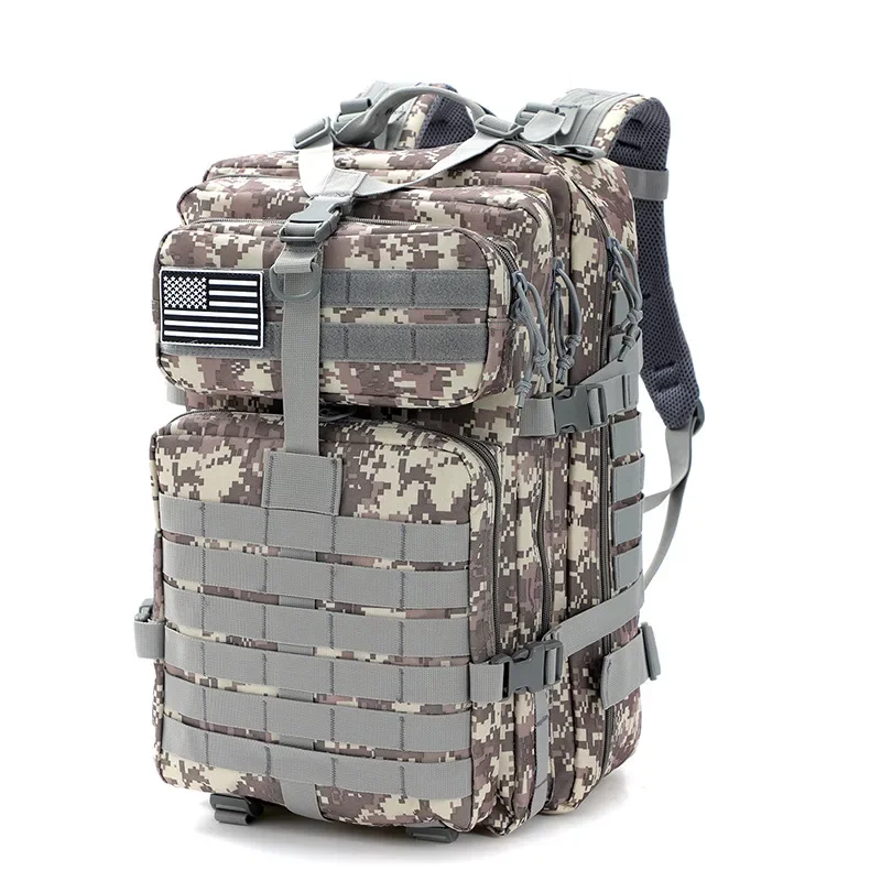 Outdoor 3P Attack Camouflage Tactical Backpack Field Waterproof Backpack Large Capacity Camouflage Backpack Ita Bag