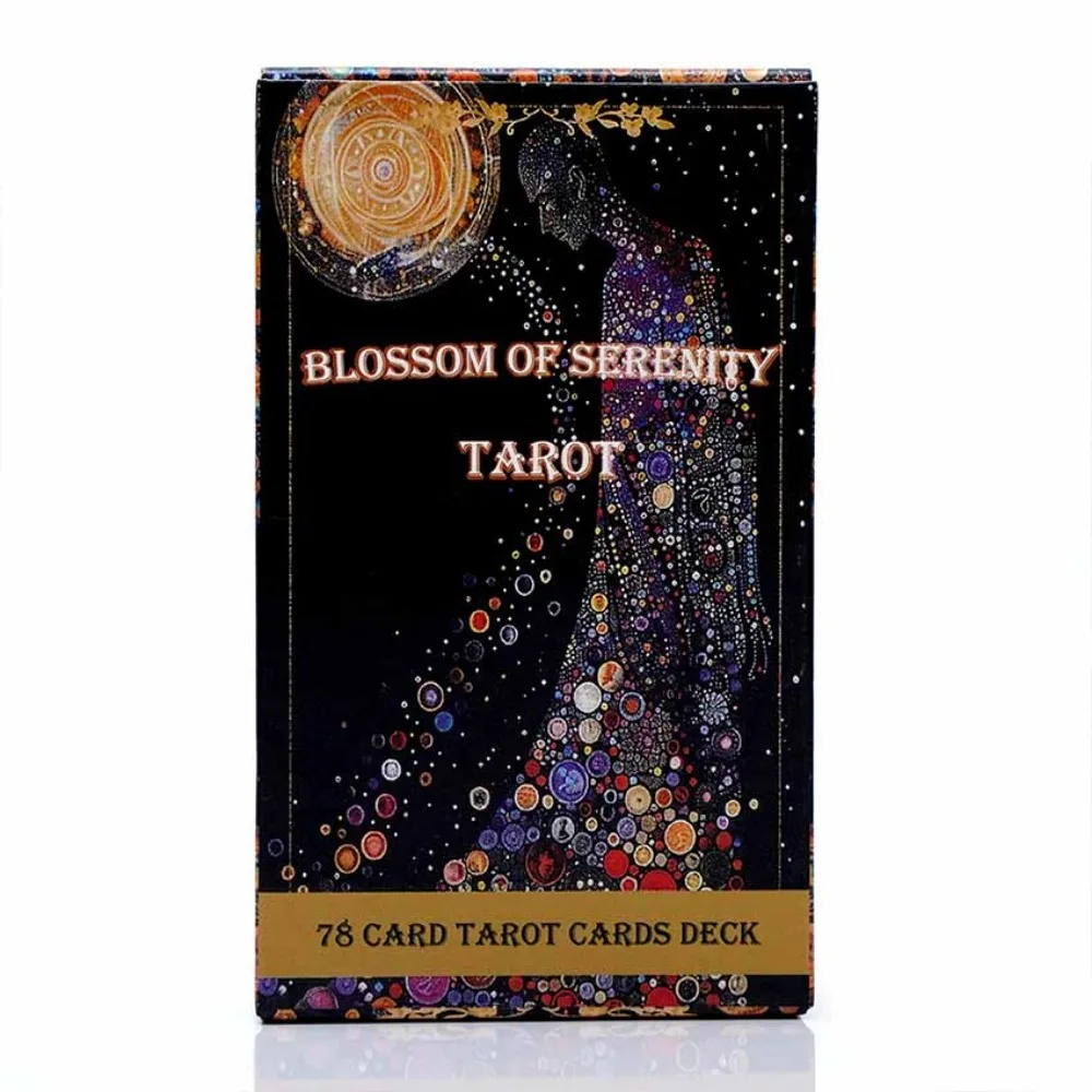 10.3*6cm Blossom of Serenity Tarot Deck 78 Pcs Tarot Cards