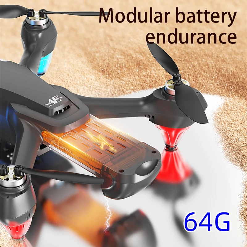 

AE9 New GPS Drone RC 8K Dual Camera 5G Laser obstacle avoidance 4.5-inch LCD intelligent screen control long endurance RC