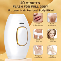 Professional IPL Hair Removal Device – Permanent Laser Depilation for Home Use, Effective on Women & Men, Smooth Skin Results