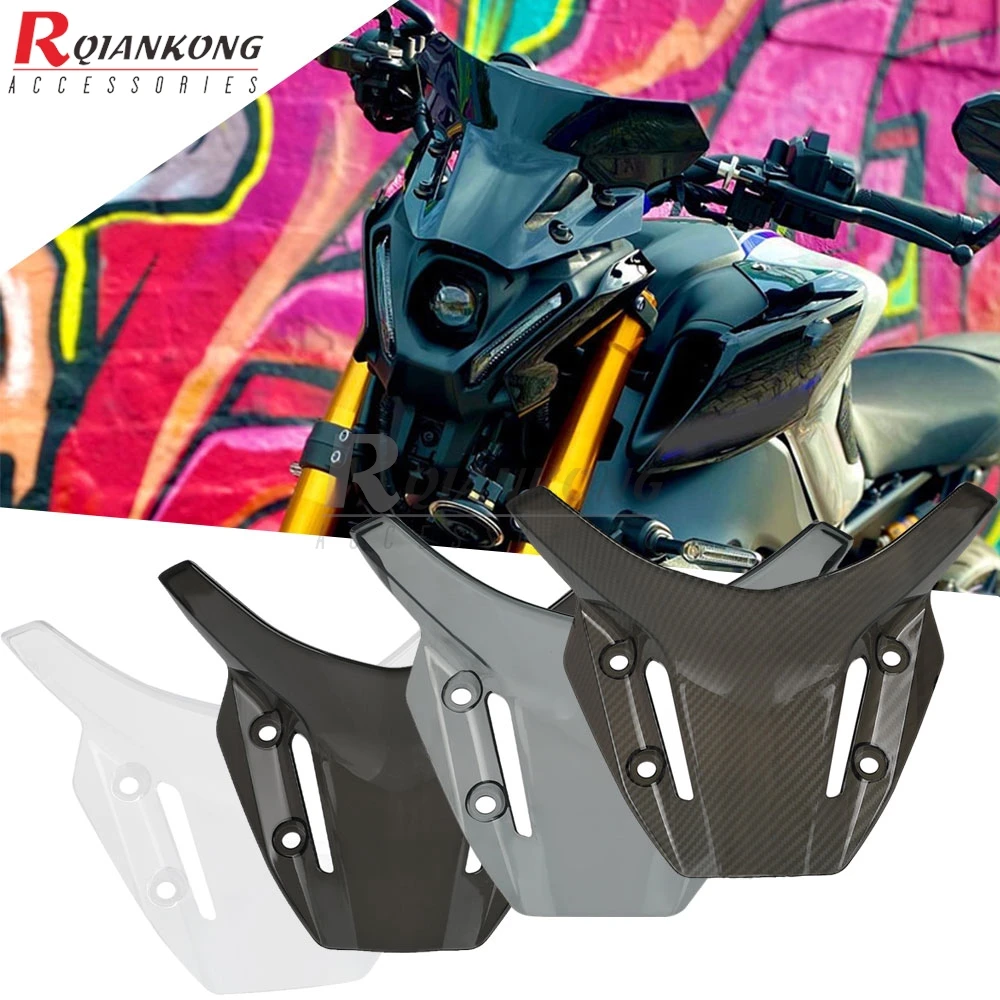 

For YAMAHA MT09 FZ09 MT-09 SP MT 09 2021 2022 2023 Motorcycle Accessories Front Screen Windscreen Windshield Deflector Protector