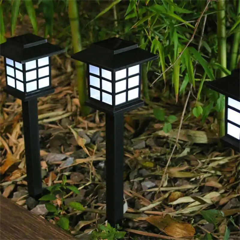 Luces Led solares para camino, lámpara Solar impermeable para exteriores, iluminación para jardín, paisaje, Patio, entrada, pasarela