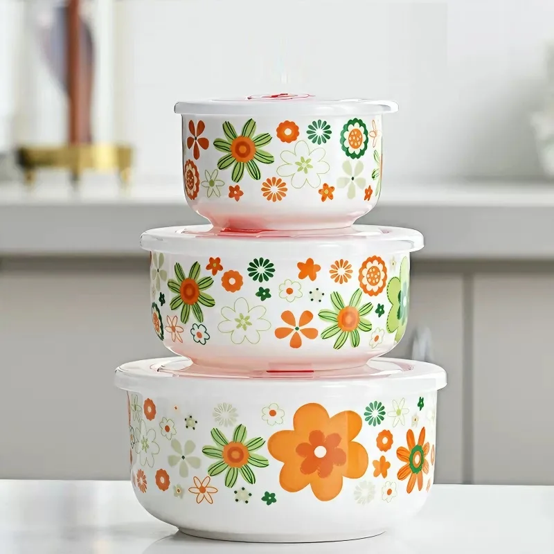 Conjunto de três peças, fino o - Food Storage Hot avaliação e preço
