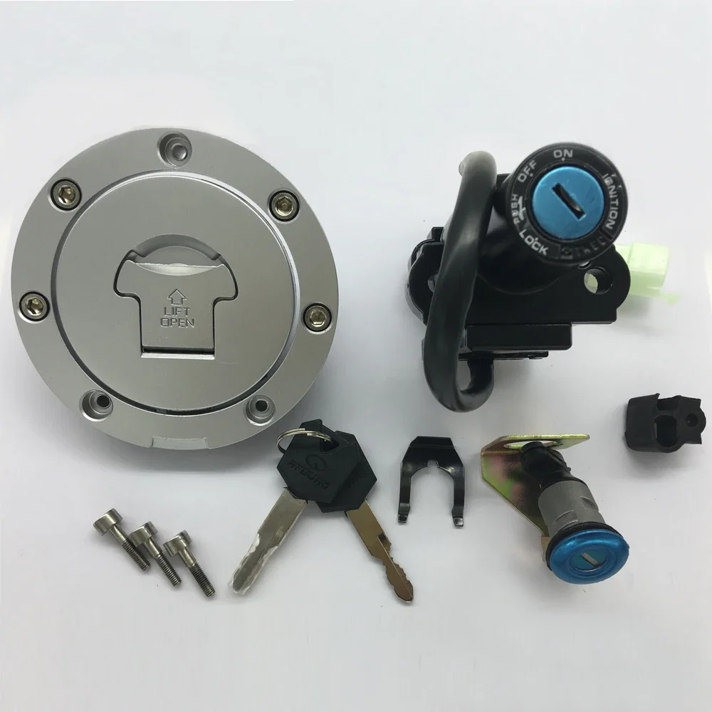 

Motorcycle Ignition Switch Fuel Gas Cap Lock Key Kit For Honda CBR1000RR 2004-2007