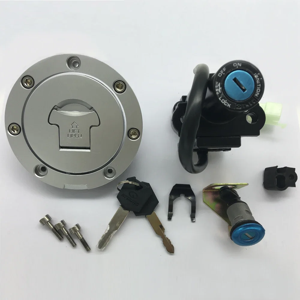 

Motorcycle Ignition Switch Fuel Gas Cap Lock Key Kit For Honda CBR600RR 2003-2006