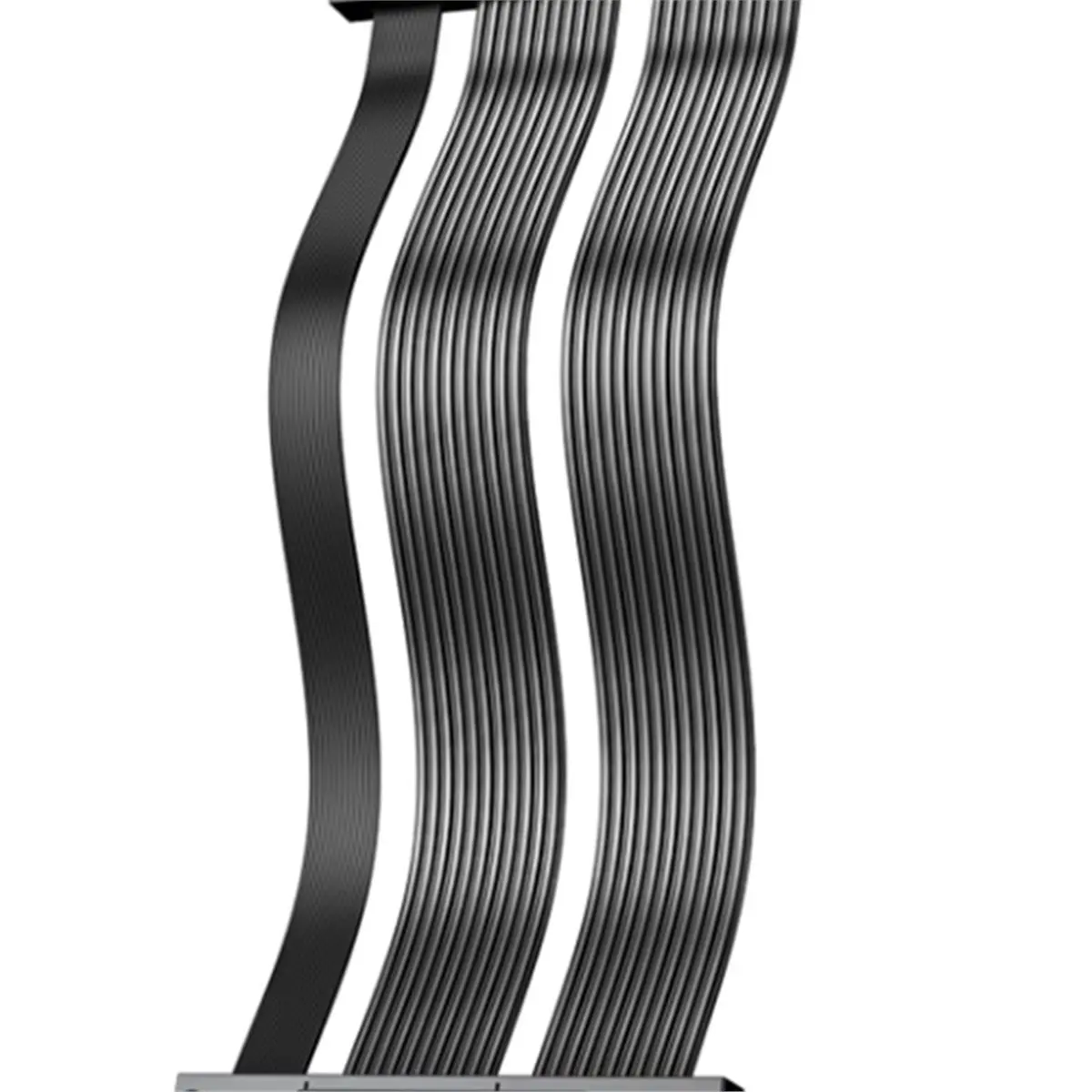 PCIe 5.0 Riser Cable GPU Vertical Mount Extension Cable Compatible with PCIE 4.0/3.0 for RTX5090/RX8900 GPU