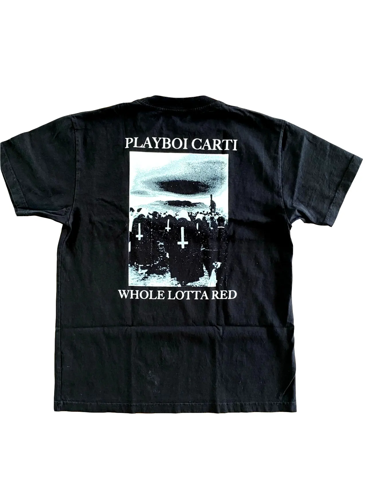 High New 2022 Men Playboi Carti WHOLE LOTTA T Shirts T-Shirt Hip Hop Skateboard Street Cotton T-Shirts Tee Top US size #BG111