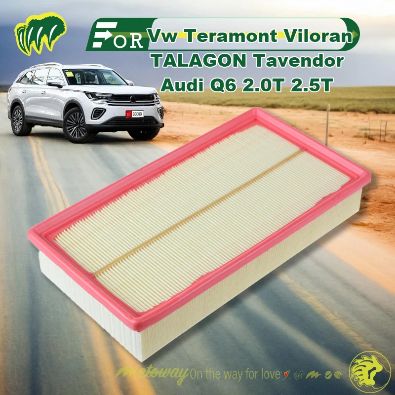 

For Vw Teramont Viloran TALAGON Tavendor Audi Q6 2.0T 2.5T Car Air Filter Auto Climate Control Replace Filter