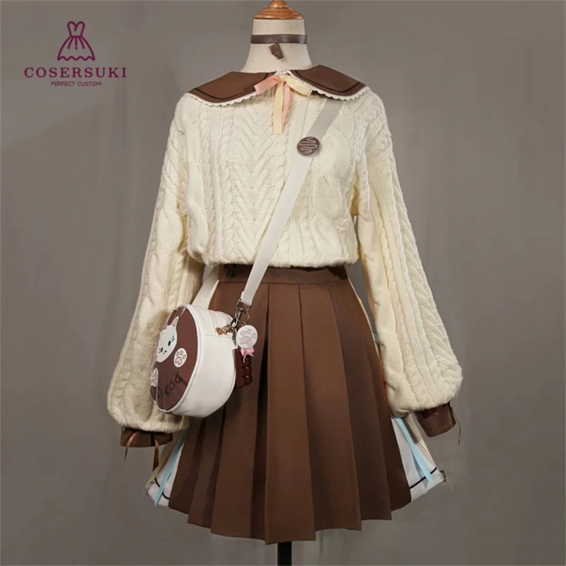 CyProject Sekai Valentine's Day Shinonome Ena Fondant Chocolate Cosplay Costume Halloween Christmas Costumes