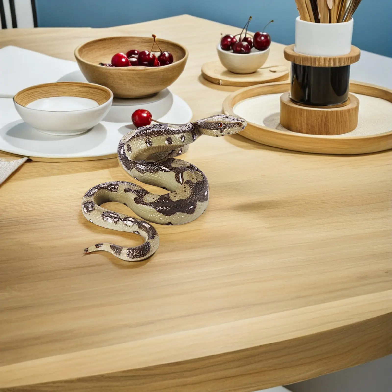 Big Realistic High Simulation Snake Halloween Scary Creepy Prank Prank Animal Snake Toy Simulation
