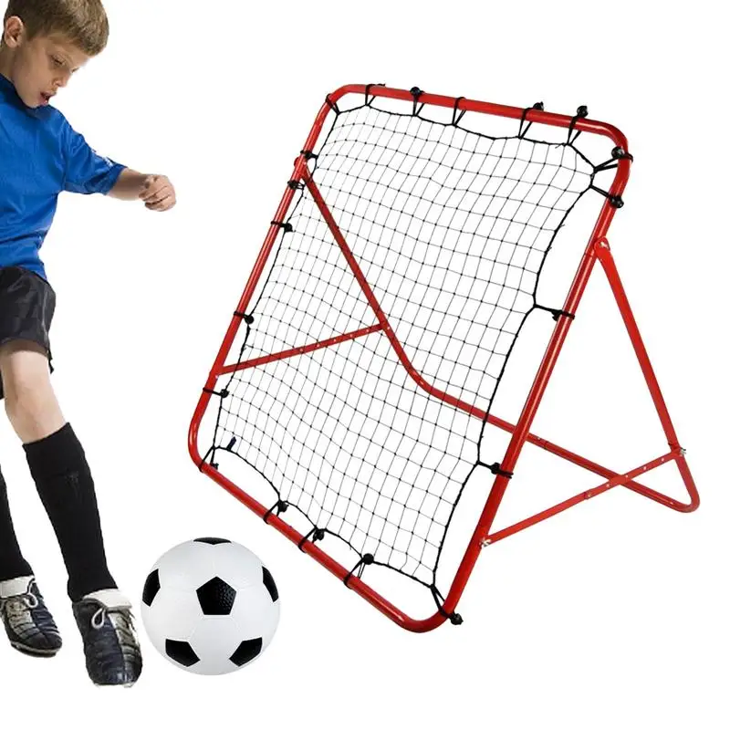 

Sports Soccer Rebounder Soccer Practice Mesh Folding Bounce Board For Kids Volleyball Rebounder Net For Two Kids Teens For Skill