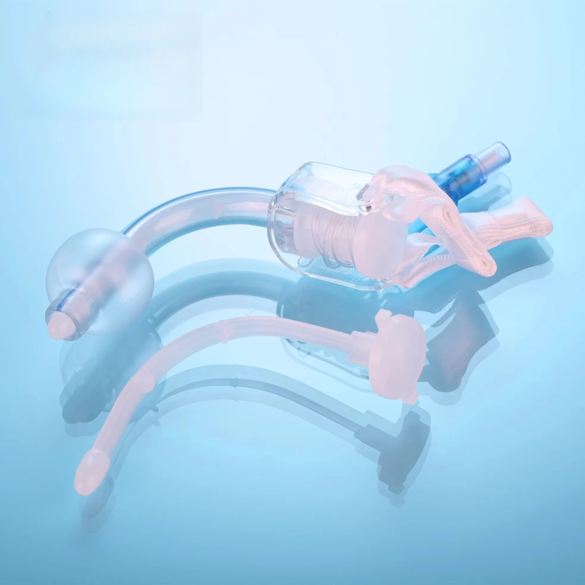 Factory Price Flexible Adult Tracheostomy Tube Disposable Silicone Cuffed Sizes Inner Cannula