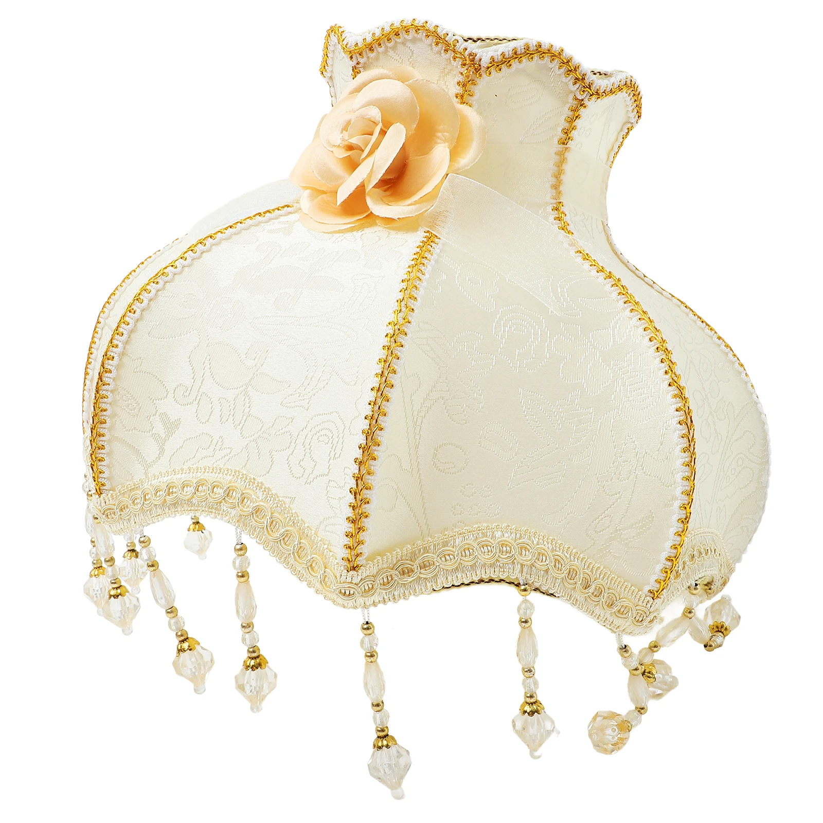 

Lampshade for Floor Table Lamp Shade Lamp Cover European Style Cloth Pendant Light Vintage Fabric Bedside Shades