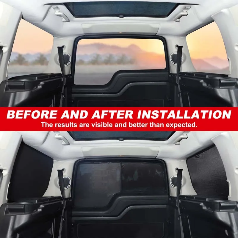 

Для Land Rover Discovery 4 2010-2016, аксессуары, солнцезащитный козырек на лобовое стекло, защита переднего бокового окна, конфиденциальность, слепая затенение