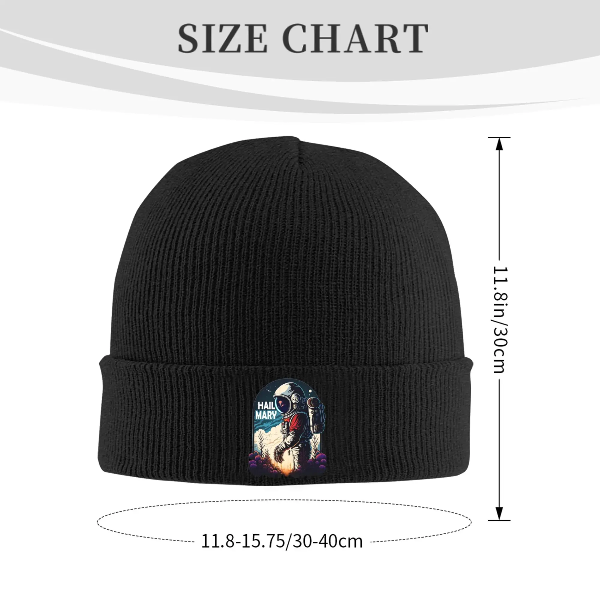 Project Hail Mary Astronaut Movie Knit Hat Beanies Winter Hats Warm Acrylic  Hip-hop  Cap for Men Women Gift,