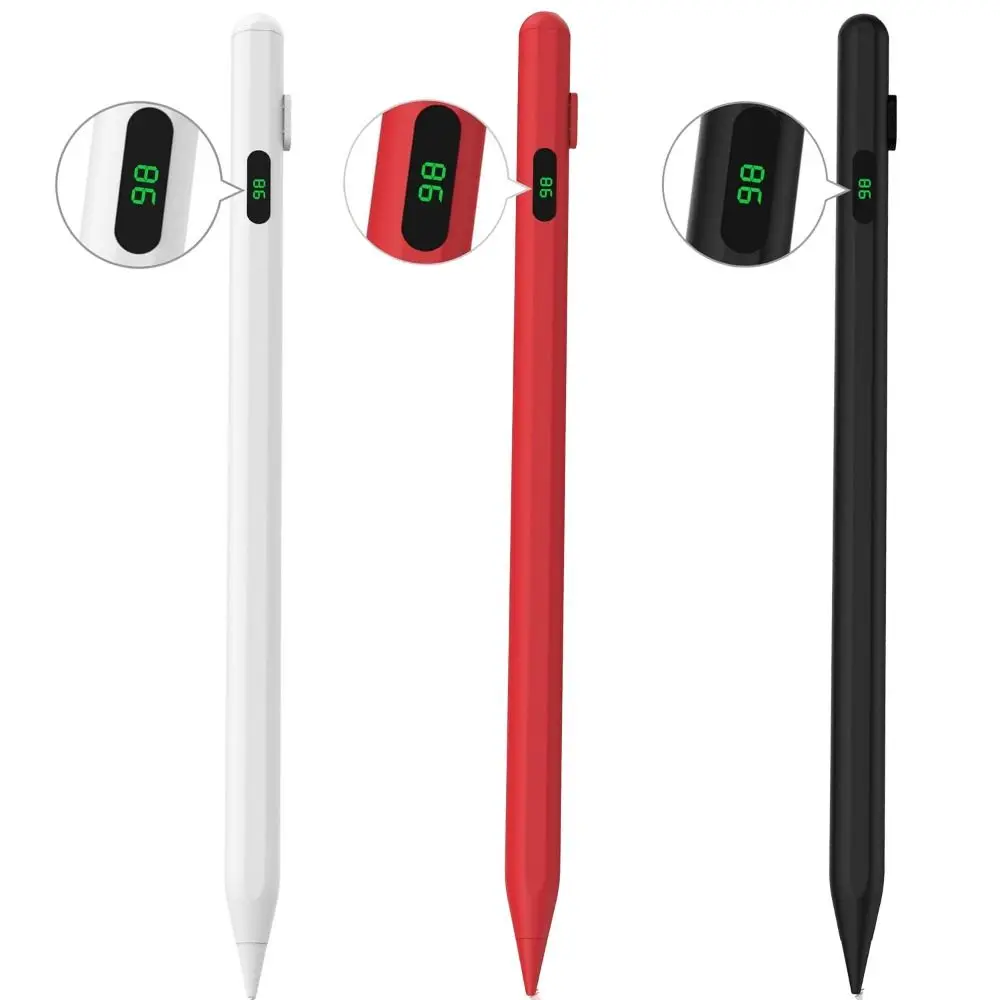 

with Power Display Universal Stylus Pen Rechargeable Sensitive Tablet Touch Screen Pen Drawing Writing for Android/iOS