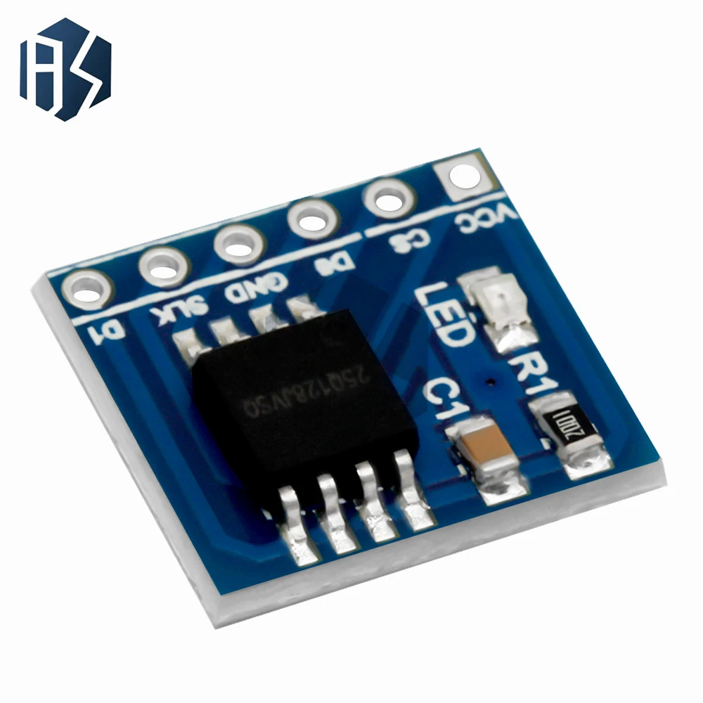 W25Q128 128Mbit 8MByte FLASH NorFlash Module de stockage Interface SPI Module BV FV pour STM32