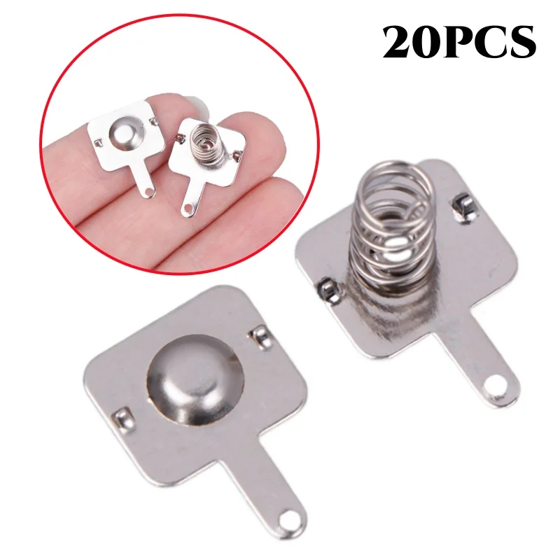 

20 шт. аксессуары для самостоятельного изготовления 18650 аккумуляторный лист пружинный контактный лист батарейный отсек положительный и отрицательный одинарный биполярный