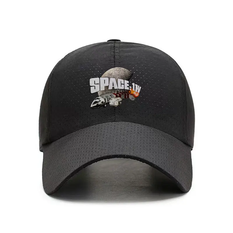 Space In Space Shuttle Planet Graphic Quick Dry Baseball Cap Unisex Sun Hat