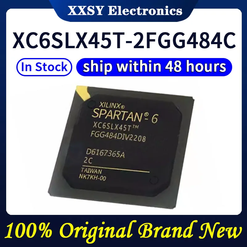 

XC6SLX45T-2FGG484C BGA484 High quality 100% Original New