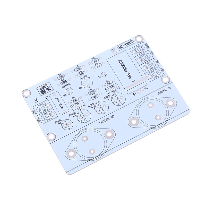 Classic Hood 1969 Circuit Board Two Channel HiFi Class A Power Amplifier PCB Board DIY Stereo Speaker Kit view 3