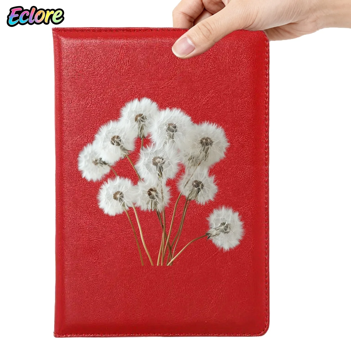 Dandelion Realistic Floral Notebook with Hardcover Bookmark Custom Cover for Journaling Office School Birthday Gift Writing