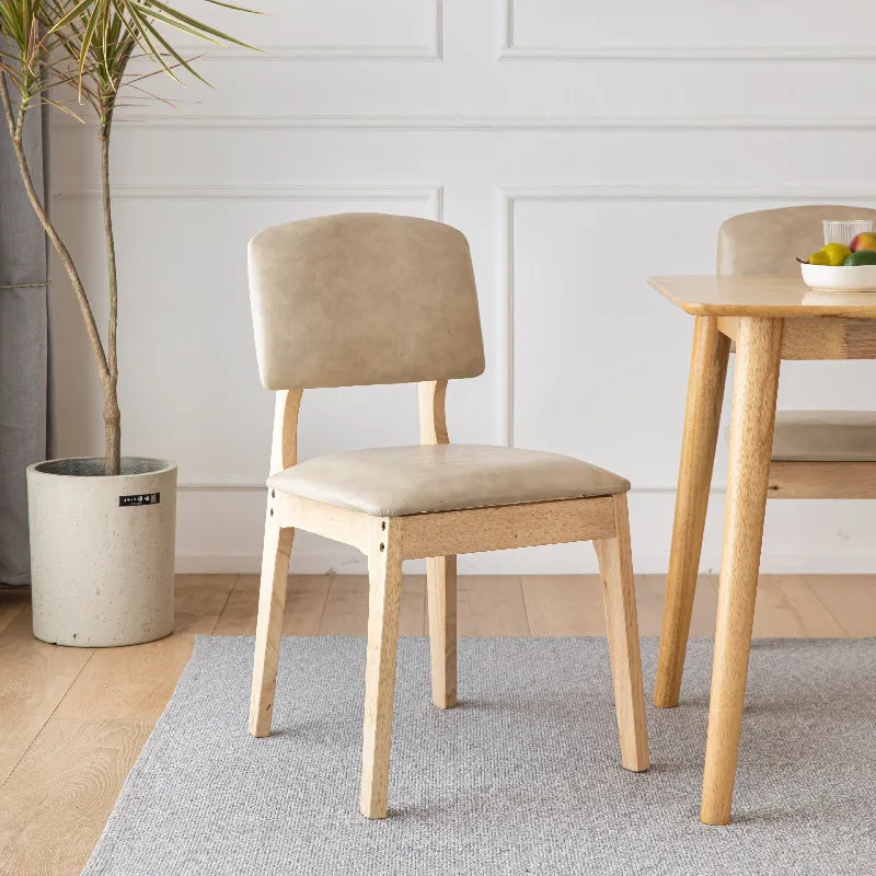 

Exclusive for Amazon solid wood assembly modern minimalist copy dining chair hotel chair restaurant cafe commercial furniture