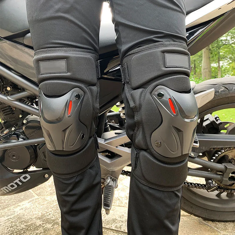 2023 New a pair Motorcycle riding protective equipment Cross-country riding protective anti-fall knee pads