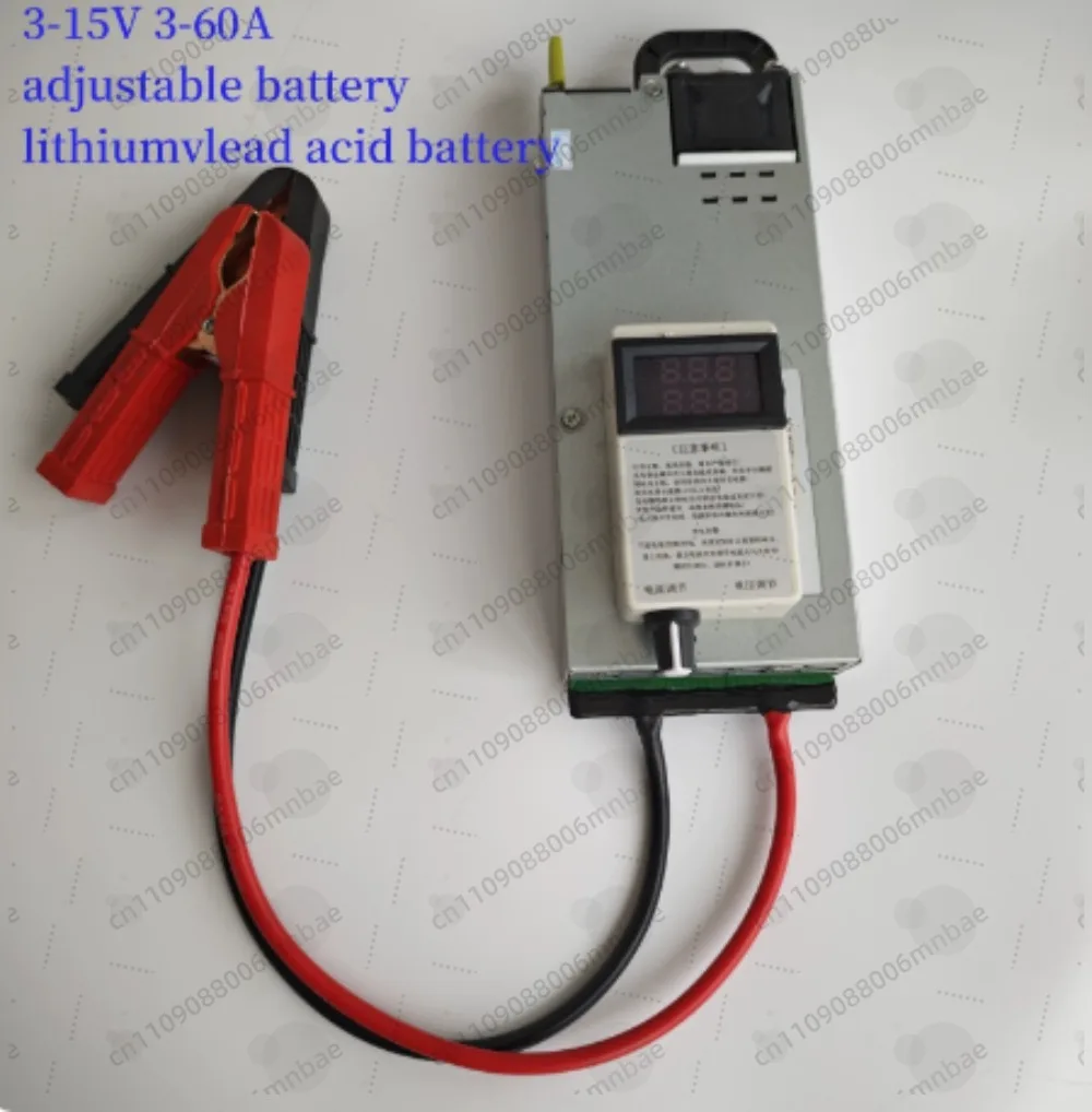 3-15V 3-60A Automotive Programming Regulated Power Supply Lithium Iron Phosphate, Ternary Lithium Lead Acid Battery Charger