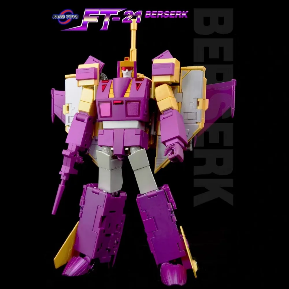 New FansToys FT-21 Bliztwing FT21 Berserk Three Transformation Warrior Transformation Toy Action Figure in Stock