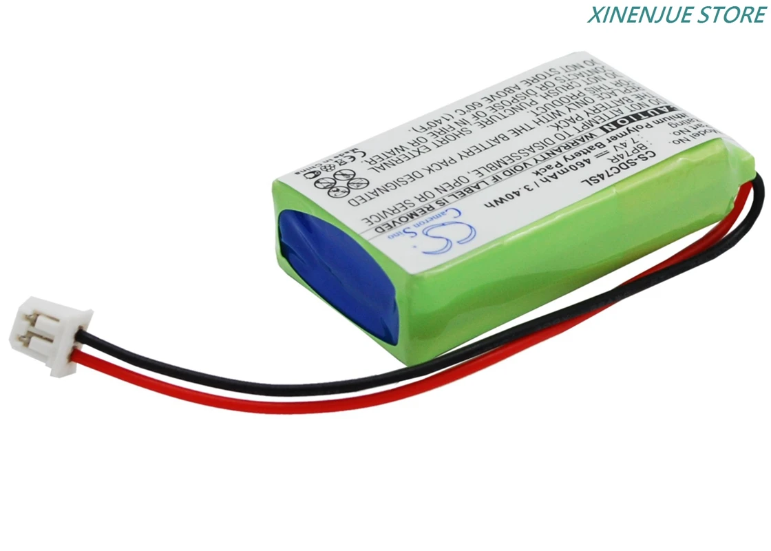 بطارية طوق بكلاب 7.4 فولت/460 مللي أمبير في الساعة BP74R لجهاز استقبال Dogtra 2300NCP، 2300RX، 2302NCP، 2500B، 2500RX، 2502B، 2502T، 3500NCP، 3500RX، 3502NCP #4